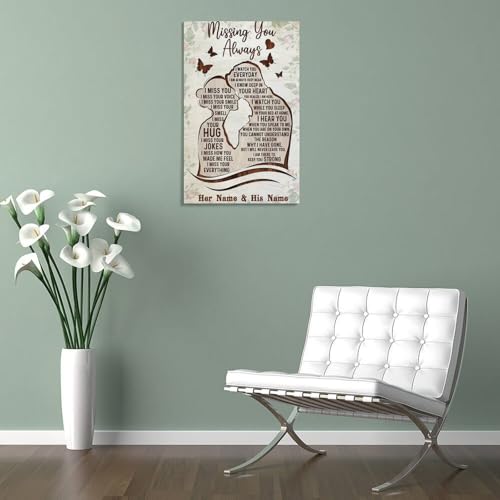 Poster papillon commémoratif cadeau idéal Saint-Valentin