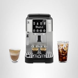De’Longhi Magnifica Start Automatic Espresso Machine with Manual Milk Frother & Built in Grinder – 3 One-Touch Recipes, Easy-to-Clean, Home Barista Coffee Maker for Lattes, Cappuccino, Iced Coffee