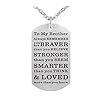Brother Sister Gifts Wherever You Are You Will Always Be in My Heart Birthday Christmas Graduation Keychain Necklace