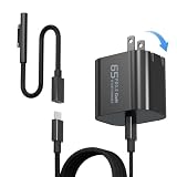 65W USB C Surface Pro Charger Compatible with Surface Pro...