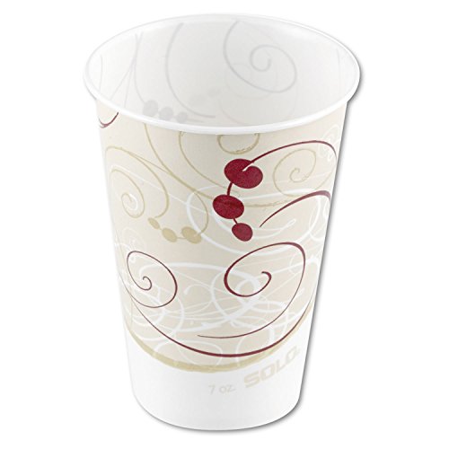 Solo Jazz Design Waxed Paper Cold Cups