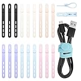 Faciles à Utiliser & Réutilisables: Il suffit d'enrouler l'attache autour de vos câbles et de fixer la boucle pour une organisation instantanée. Conçues pour une ouverture et une fermeture rapides, ces sangles de câble réutilisables peuvent être utilisées à plusieurs reprises, simplifiant la gestion des câbles et vous faisant gagner du temps