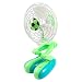 Ruilogod Regulowany Metal USB Power PC Mini Wentylator Cooler Zielony