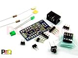 für ATTINY 13, 25, 45 , 85 (Steckboard / Breadboard, Attiny MCU, Quarz, Resonator NICHT INKLUSIVE!!! / NOT INCLUDED!!!)