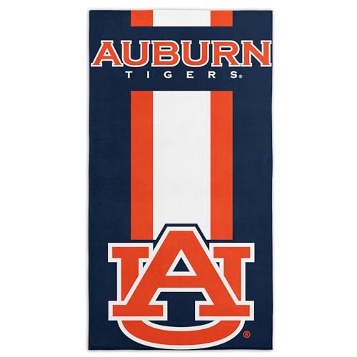 Northwest NCAA Auburn Tigers Unisex-Adult Beach Towel, 30