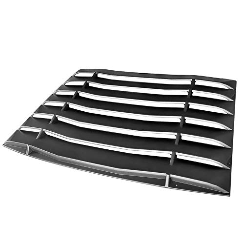 image for IKON MOTORSPORTS Rear Louver Compatible With 2005-2014 Ford Mustang, I