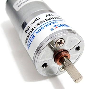 Tolako High Torque DC Motor kit 12V 300RPM DC Gear Motor Speed Controller for RC Toys Arduino Robot (300RPM)
