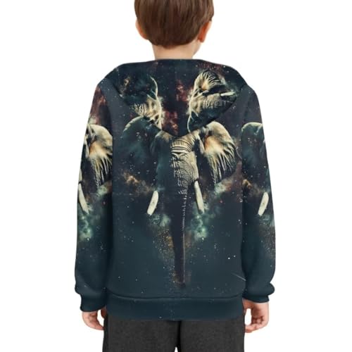 Pinupub Unisex Kids Animal Print Hoodies Boys Girls Long Sleeve Casual Pullover Hoodie Sweatshirt3