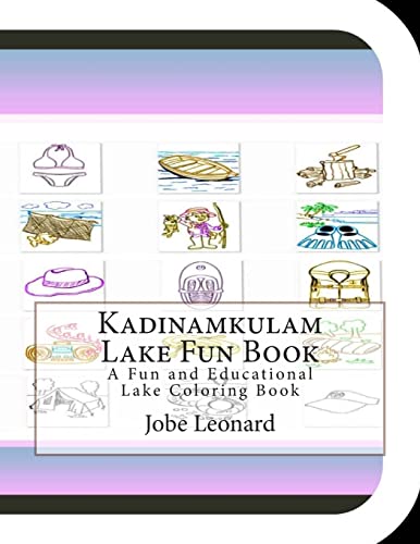 Kadinamkulam Lake Fun Book: A Fun and Educational Lake Coloring Book