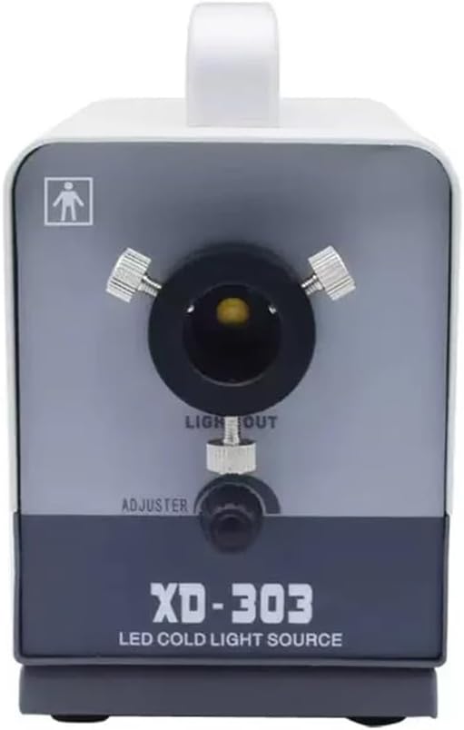 20W Portable LED Fiber Optic Microscope Endoscope Medical Cold Light Source with Handle XD-303-20W