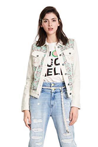 Veste Desigual 20swen071001 blanche taille L pour femmes