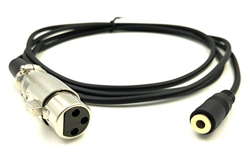 Poyiccot XLR to 3.5mm Cable, 5ft 3.5mm (Mini) 1/8