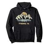 Tysons Virginia Mountain Sunset Sunrise VA Pullover Hoodie