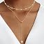 2PS-Lariat Pearl-Gold