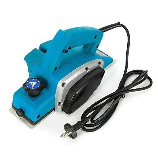 Futchoy - Cepillo eléctrico con cable profesional (11000 rpm, 800 W, cepilladora de madera, ancho de cepillado, 82 mm)