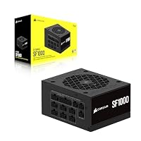 CORSAIR SF1000 (2024) Vollständig Modulares Geräuscharmes 80 Plus Platinum ATX-Netzteil – ATX 3.1-Kompatibel – PCIe 5.1-Fähig – SFX-to-ATX-Halterung im Lieferumfang Enthalten – Schwarz – Ansicht 8
