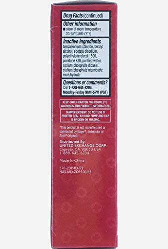 Family Care Nasal Relief Pump Mist Spray .5OZ [ Pack of 3 ] - Thumbnail 2