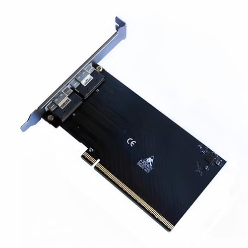 Carte d'extension GPU externe PCIe X16 avec double interface SFF 8654 - 6