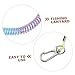Happyyami Lost Rope Fishing Elastic Band Heavy Duty Safety Rope Lanyard for Outdoor Sports Angling Pole Lanyard