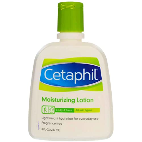 Cetaphil Moisturizing Lotion, 4 fl oz (Pack of 3), Hydrating Moisturizer For All Skin Types, Instant Hydration lasting up to 24 Hours, Non-Greasy, No Added Fragrance for Sensitive Skin
