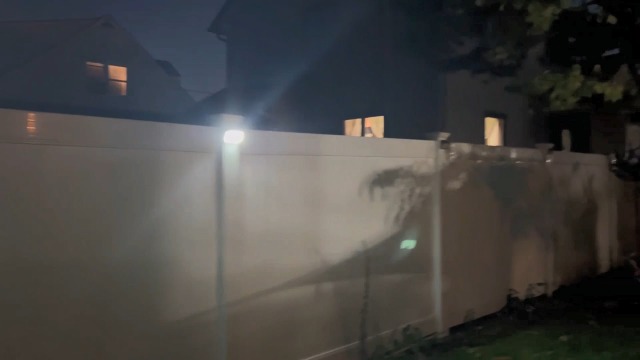 Solar Motion Lights Outdoor, Ultra Bright Solar Fence Lights with Motion Sensor, IP65 Waterproof Security Light 3 Modes, 270° Lighting Angle, Wall Lights for Deck Patio Fence Garage Door (6 Packs)