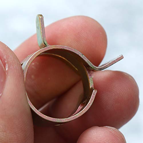 Winomo Spring Clips Fuel Hose Line Water Pipe Clamps Fasteners - 60Pcs #TOP4
