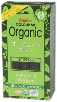 COLOURME Organic (カラーミーオーガニック ヘナ 白髪用) ダークブラウン １００ｇ