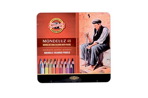 Koh-I-Noor Mondeluz 3726 K?nstler Aquarellbuntstifte, 48er Set