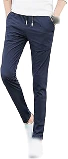 Pantalones de golf de secado rápido ultra fino de seda de hielo elástico delgado pantalones deportivos casuales suaves para hombres, 928 Blue-thin, 90