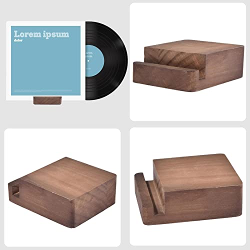 Rack de exibição de registro | Suporte de registro de caixa de madeira para coleção,Suporte para cap