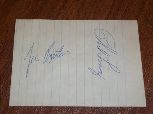 1962 Yankees Jim Bouton Phil Linz Signed Auto Vintage Full Album Page TOUGH M7 - MLB Cut Signatures