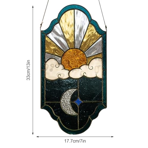 GuyaNa Apanhador de sol para decoração de lua e sol, decoração de lua de acrílico, apanhador de sol,