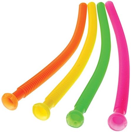 U.S. Toy 6038 Assorted Color Large Jumbo (30") Whistling Plastic Sound Tube Noisemakers - Set of 12 image 2
