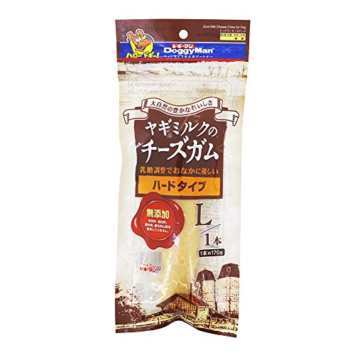 ドギーマン 犬用おやつ ヤギミルクのチーズガム ハードタイプ Lサイズ 1本入 ドギーマン 犬用おやつ ヤギミルクのチーズガム ハードタイプ Lサイズ 1本入