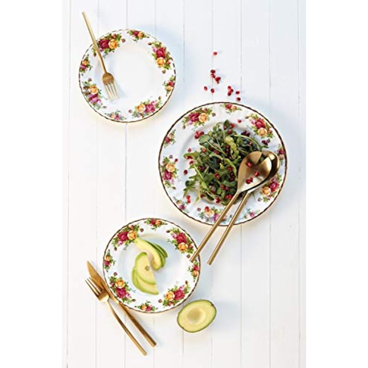 Royal Albert Old Country Roses Dinner Plates Set of 4