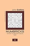 Numbricks - 120 Easy To Master Puzzles 11x11 - 3 (Numbricks Puzzle Book 11x11)