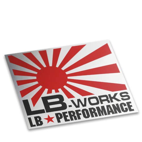LBWK LB-WORKS small Red/Silver 品番ST9-RS