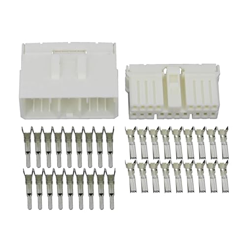 Connecteur auto 18 broches DJ7181 mâle femelle blanc pour réparation faisceau