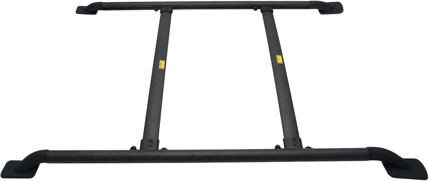 SCITOO Roof Side Rails And Crossbars Fit For Toyota 4Runner 2003 2005-2009 Black 220 LBS