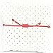 SIFRIMANIA Red String Macrame Adjustable Handmade Bracelet with Gold Filled Beads and Miraculous Virgin Charm for Women and Girls (Miraculous Image)