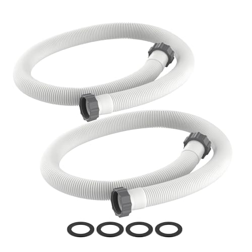 1.5" Diameter Accessory Pool Pump Hose Replacement for Intex 1500 to 2500 GPH Filter Pumps,Sand Filters & Saltwater Systems,1.5 inch Above Ground Pool Hose for Patio,Lawn,Garden,Part # 29060E by Pokin - Used condition - US$21.96