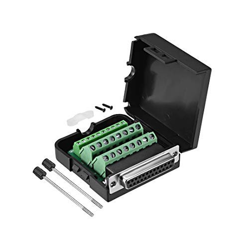 Futheda 10 pz DB25 Connettore femmina DB-25 Socket Adapter Converter RS232 25-Pin 2 fila Computer VGA cavo adattatore a saldare tipo