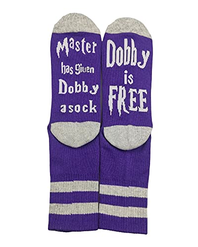 Inmeilifus Novelty Dobby Socks Funny Cotton Knitted Sox Cute Christmas Gift Stocking Stuffers #TOP1