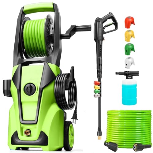 Electric Pressure Washer Adjustable 5000PSI 4.0 GPM High Power Washers