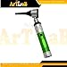 Pro Veterinary Otoscope Set with Specula Tips & Extra LED Bulbs, Colored Handle | Animal Diagnostics Examination Set for Veterinary Students (Green)