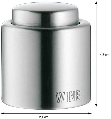WMF Wine Bottle Stopper Clever & More Cromargan® Stainless Steel Matteirt