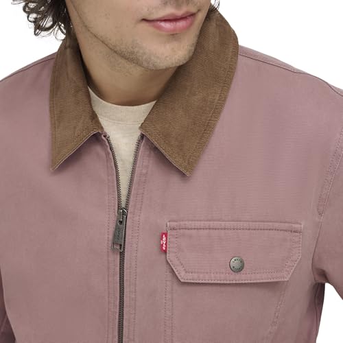 Image of Levi's Men's Workwear Cotton Canvas Corduroy Collar Depot Jacket