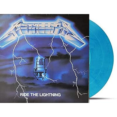 Ride The Lightning - Exclusive Limited Edition Electric Blue Colored Vinyl LP