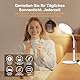 Relhafethy Tageslichtlampe, UV-freie Lichttherapie Lampe mit 10.000 Lux, 3 Farbtemperaturen, 9 Helligkeitsstufen & 15/30/45 Min Timer, Tageslichtlampen zur Stimmungsaufhellung