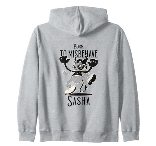 SASHA - Cool Boy Name with cute Devil - Born to Misbehave �W�b�v�p�[�J�[